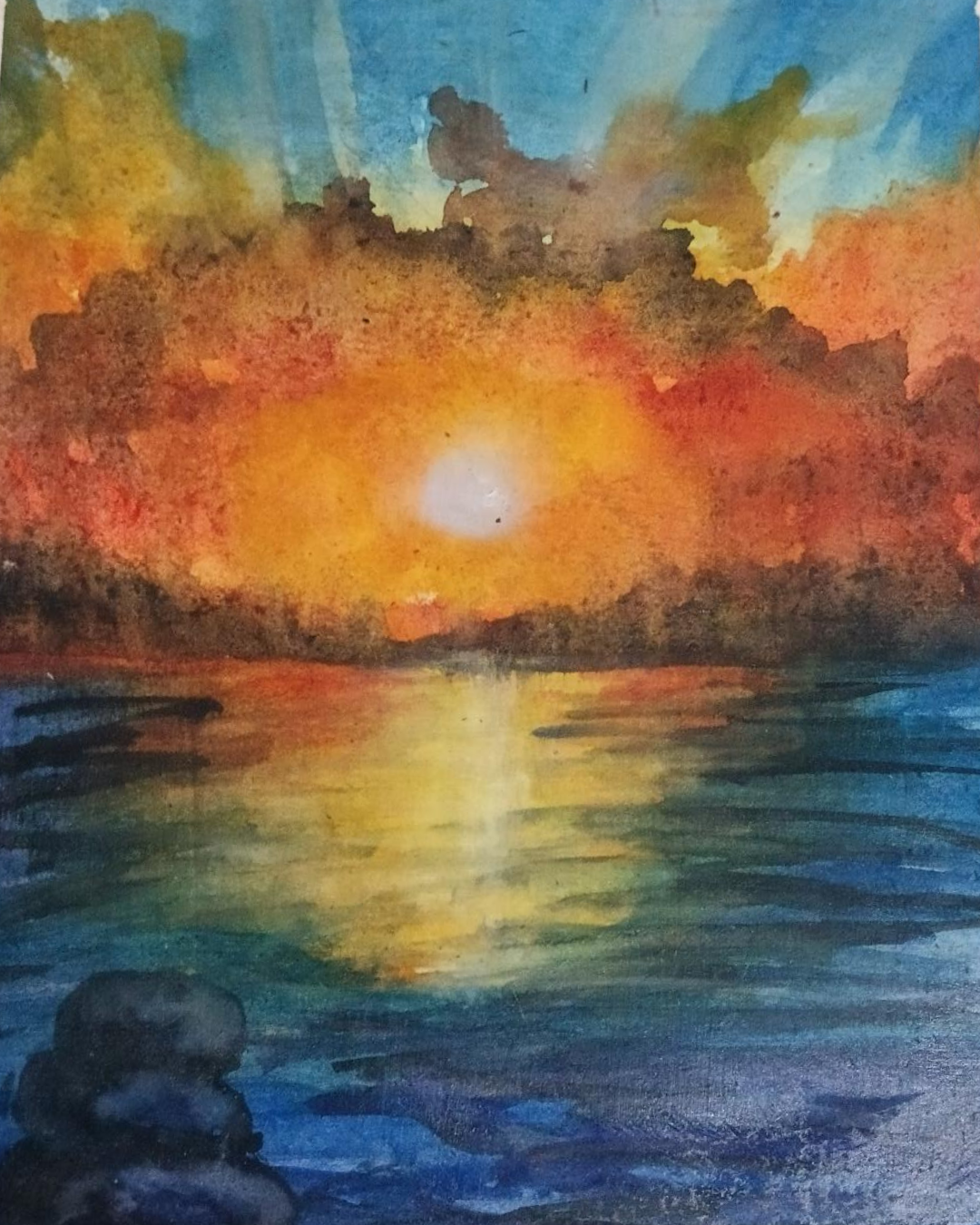 Water color painting