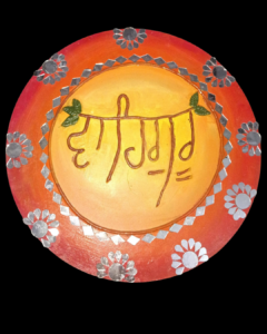Mandala clay art