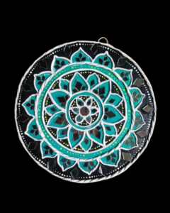 Mandala clay art